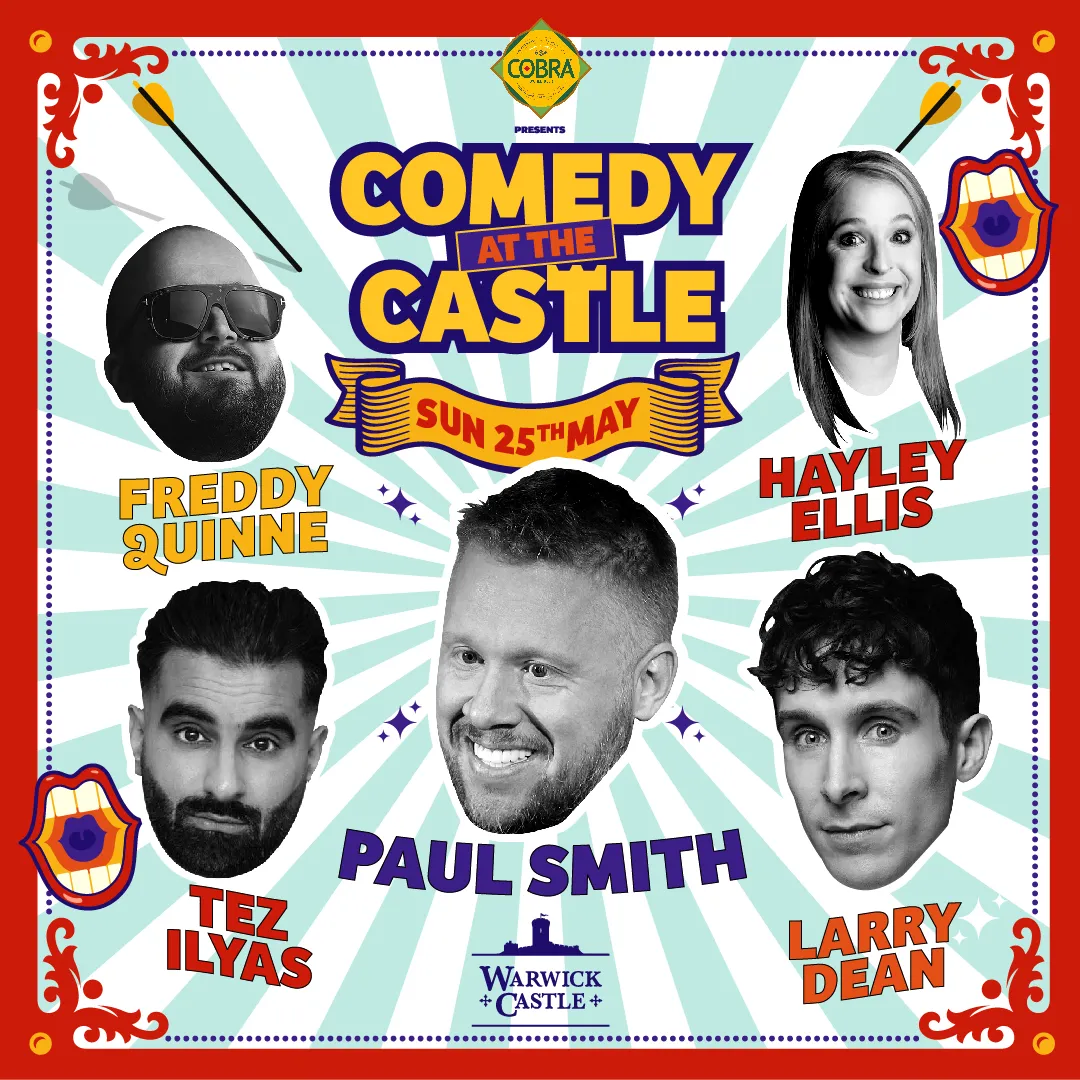 Comedy At The Castle Sunday 1080X1080px