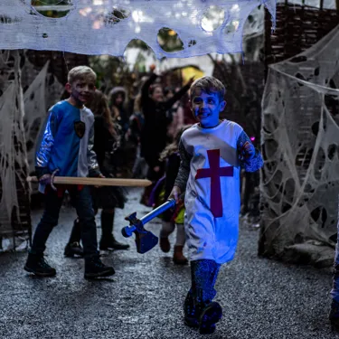 Children in the Haunted Hollows