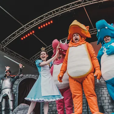 Zog Live Show - Characters roaring