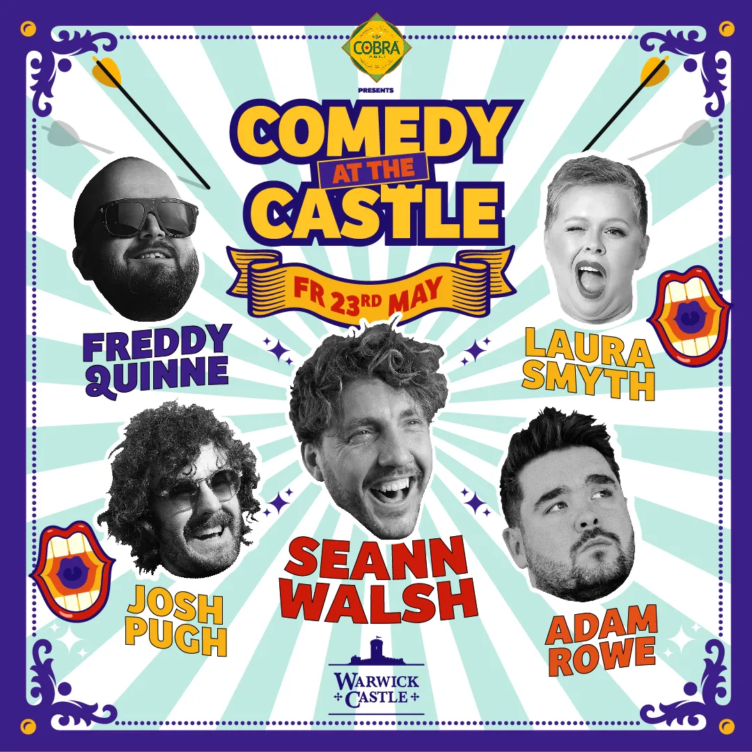 Comedy At The Castle Friday 1080X1080px
