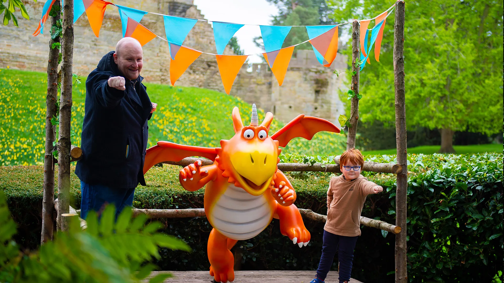 Family flying with Zog year 1