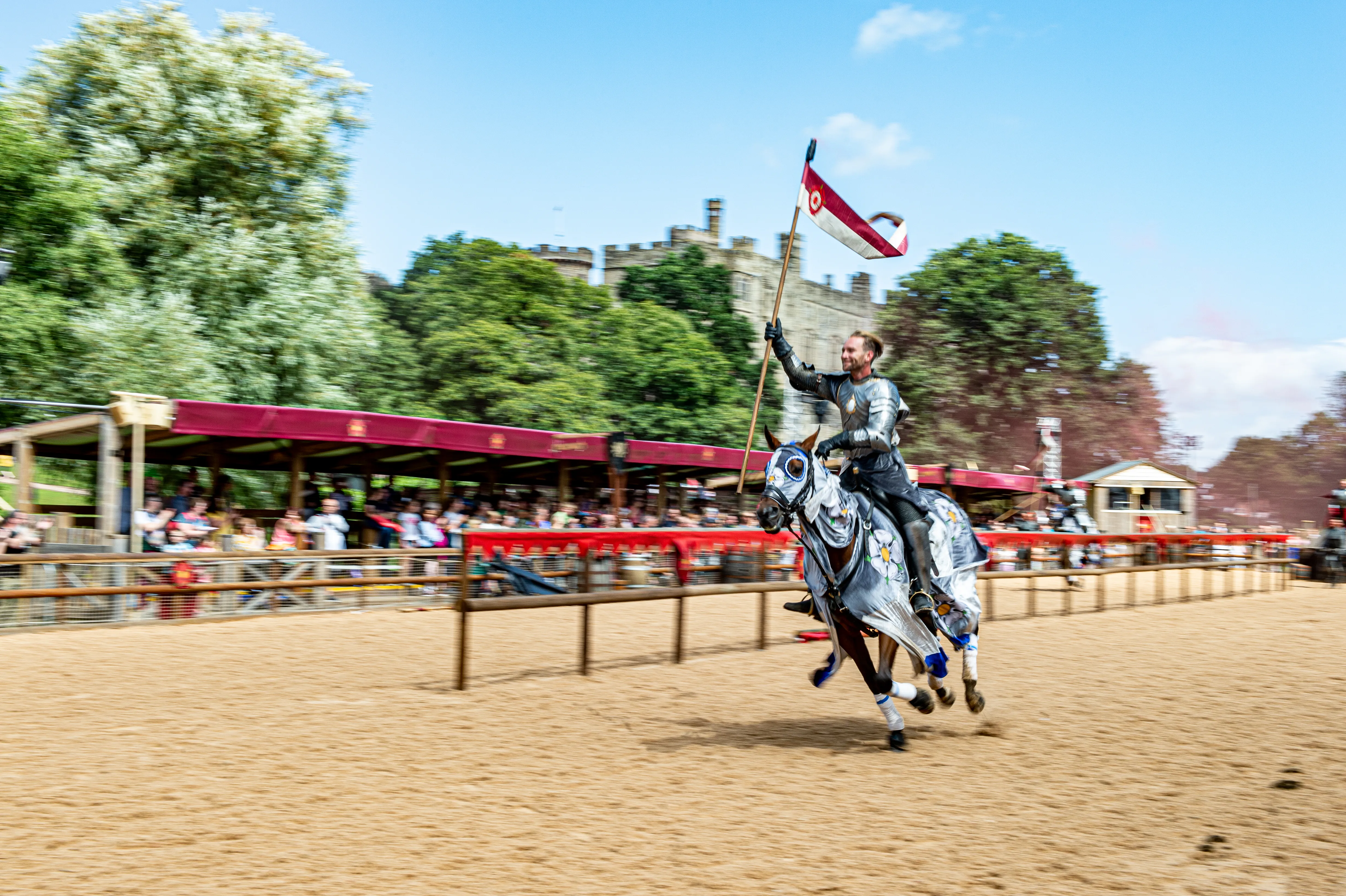 White knight and flag ending